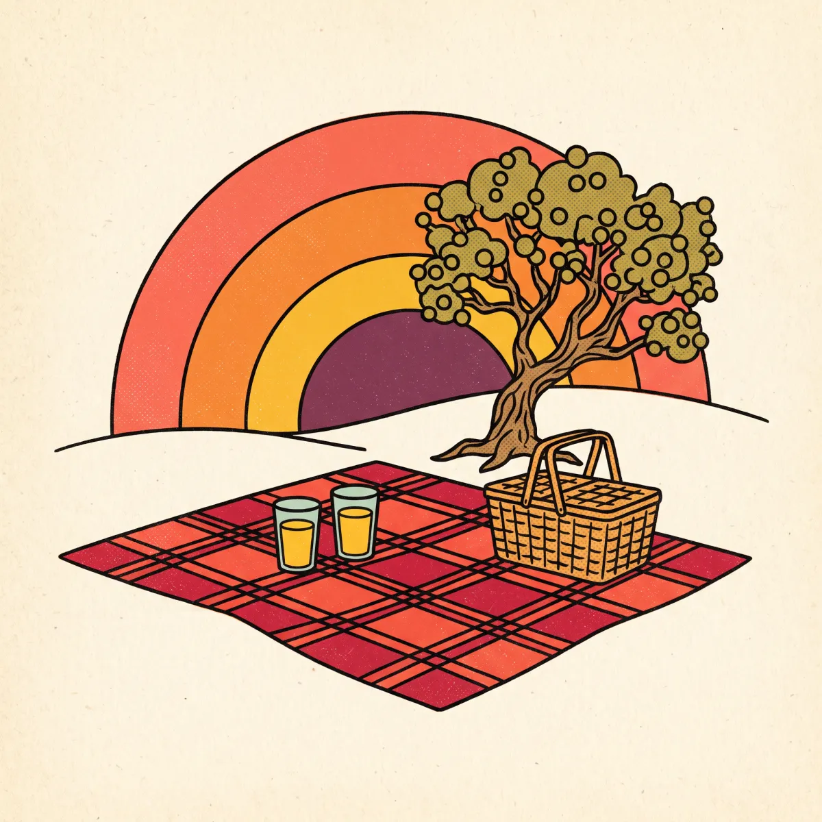 Blindfold Picnic - Pack a basket the other one cannot see.